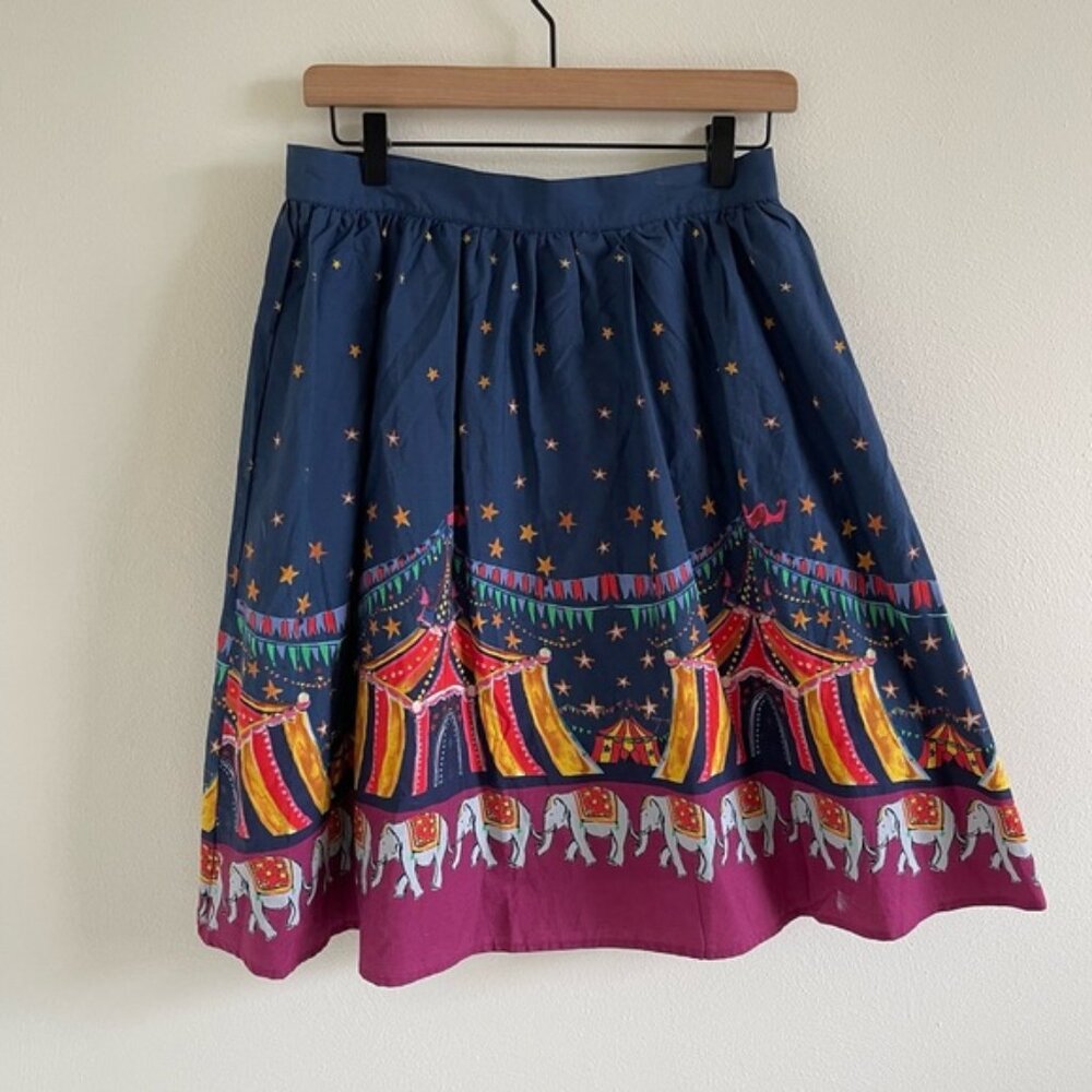 ModCloth Circus Novelty Skirt